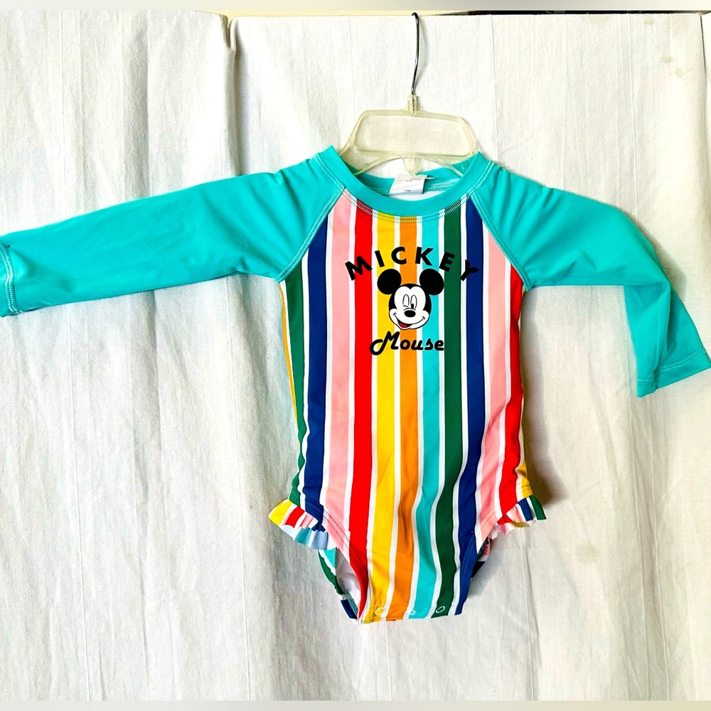 New Baby Disney colorful swimming suit 🩷